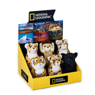 国家地理毛绒玩具全系列手办款 大熊猫老虎海豹狐猴公仔可爱礼物