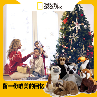 国家地理仿真网红玩偶可水洗环保