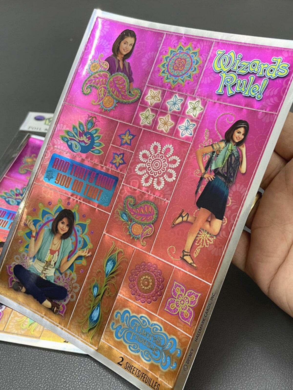 Sparkle & Smile: Kids' Glitter Cartoon Stickers (2 Sheets) – Perfect Little Gifts! - Product image 4