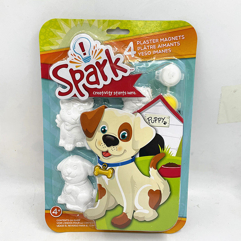 出口原单儿童涂色白模石膏diy涂鸦彩绘白模填色自制冰箱帖多款4岁,玩具/童车/益智/积木/模型,其他手工制作,淘宝优惠券,粉丝福利购,淘宝优惠卷