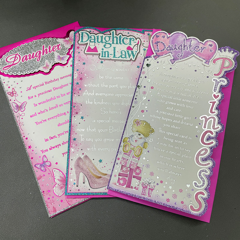 生日贺卡祝福卡出口外单