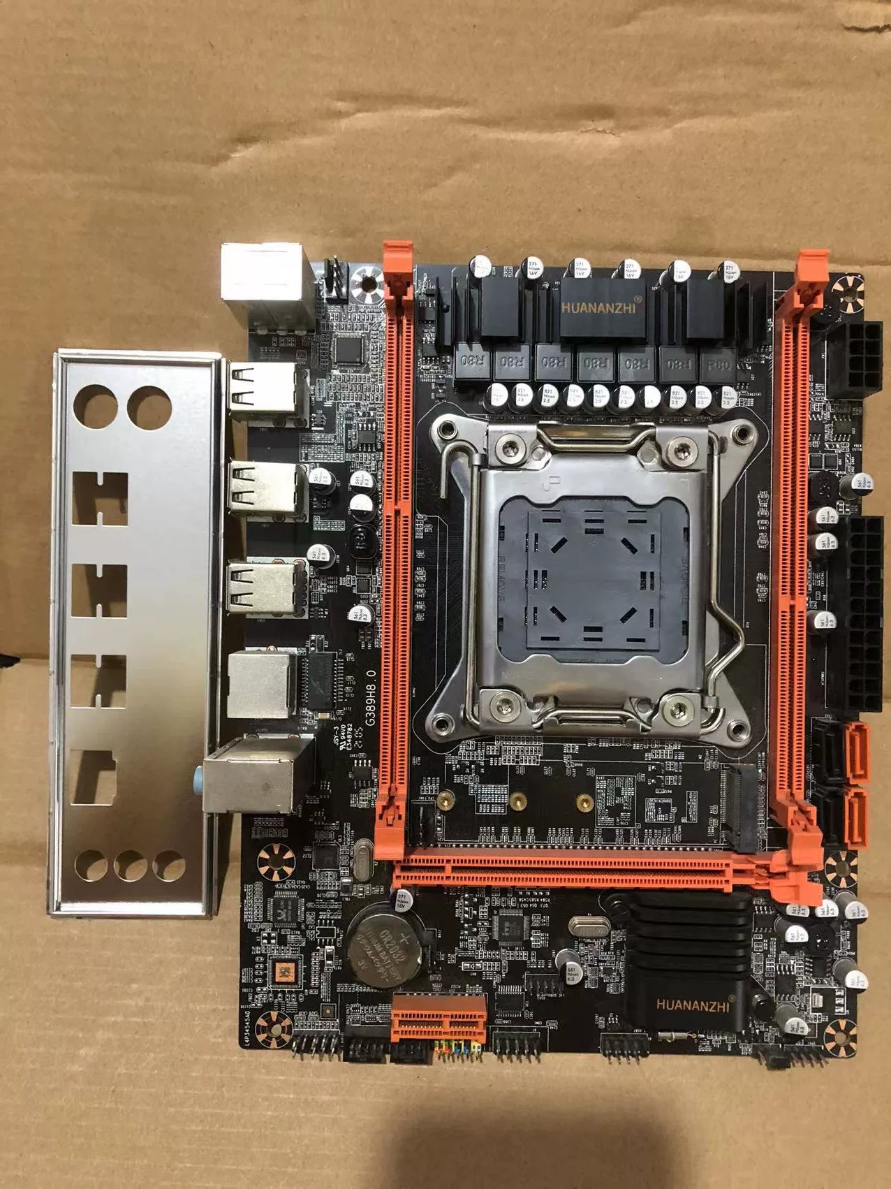 Разборная 9 новая South China X79 4M материнская плата поддерживает E5 26xx V1 V2 DDR3 серверная память имеет порт M2