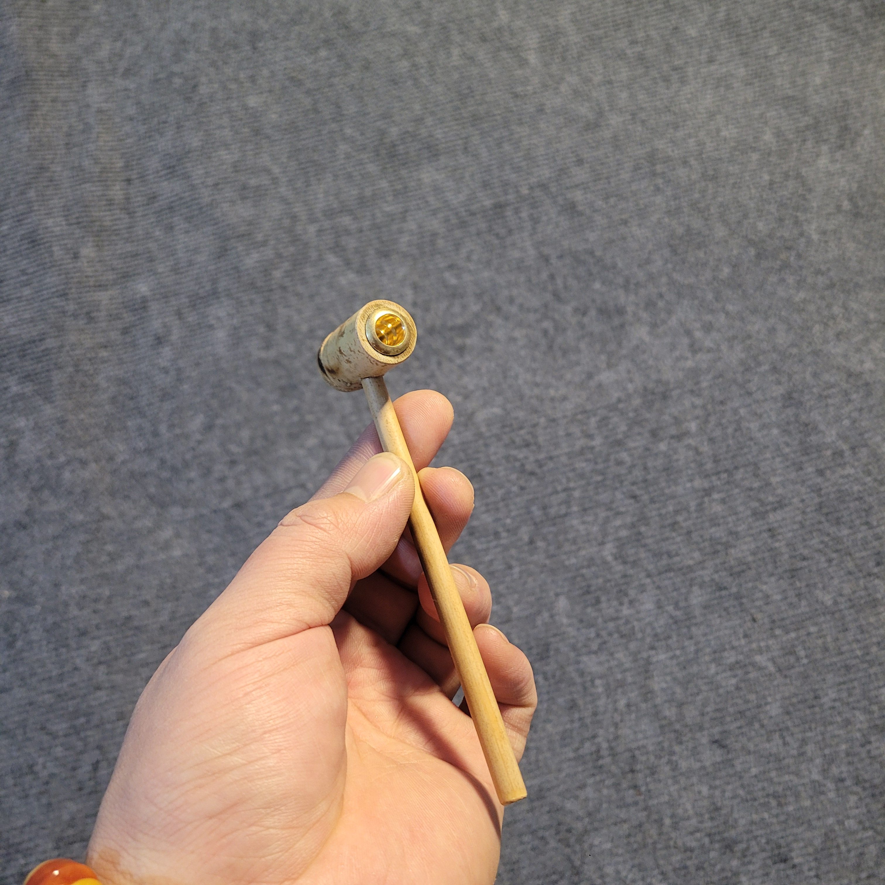 天然竹烟斗真竹子一口香真竹子手工制作粗中细三用送礼烟锅竹斗