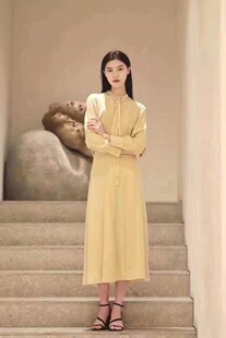 半裙 双绉飘带领衬衫 现货 博主同款