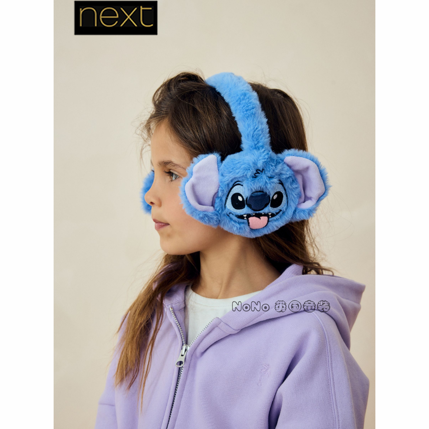 英国NEXT代购女童史迪仔奇耳罩冬季保暖防风护耳3-16岁B48-274