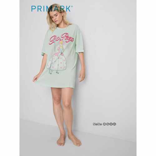 代购英国Primark成人女大童款玩具总动员短袖家居服睡裙T裙宽松