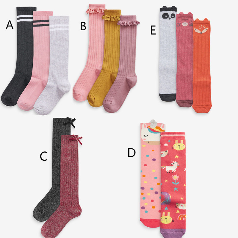 英国Next正品代购女童大童独角兽灰色粉色条纹中筒袜学生袜子|ruв категории Детская одежда, носки (детей в возрасте 0 - 16) - от Buy2taobao.com для оказания профессиональной услуги покупки агента Taobao