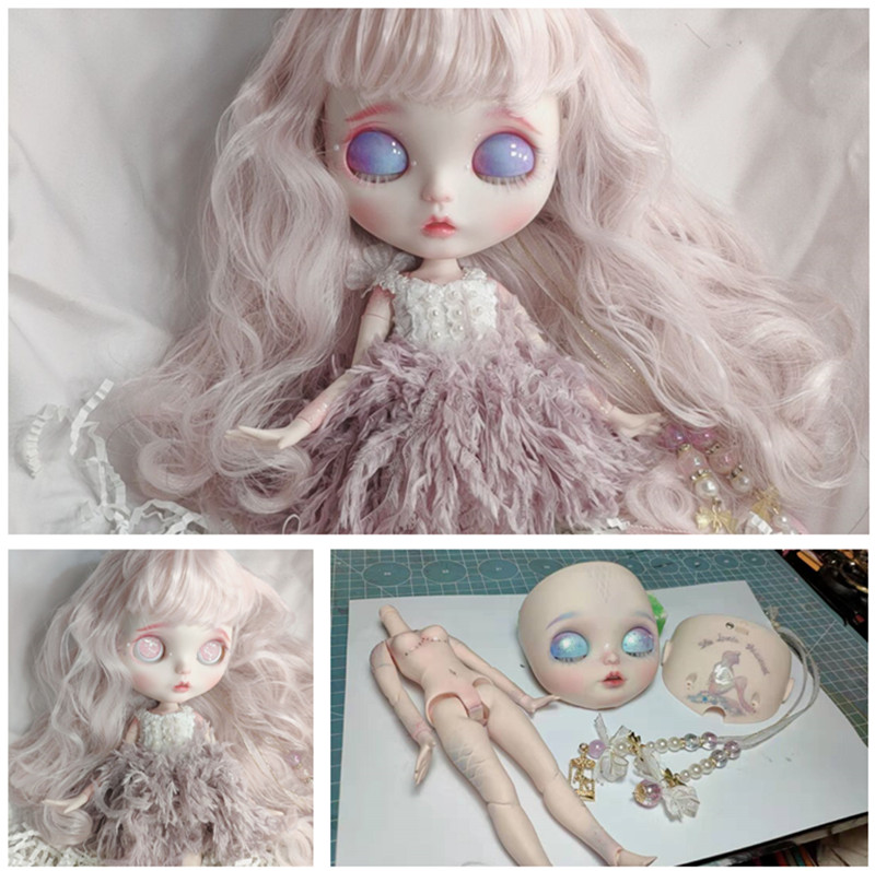 Hobgoblin 美人鱼系列超美眼睛里有光体妆 小布改妆改娃定制定金