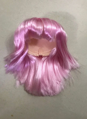 HobgobLin小布裸娃改娃拼娃,RBL带头发白肌粉紫色头皮