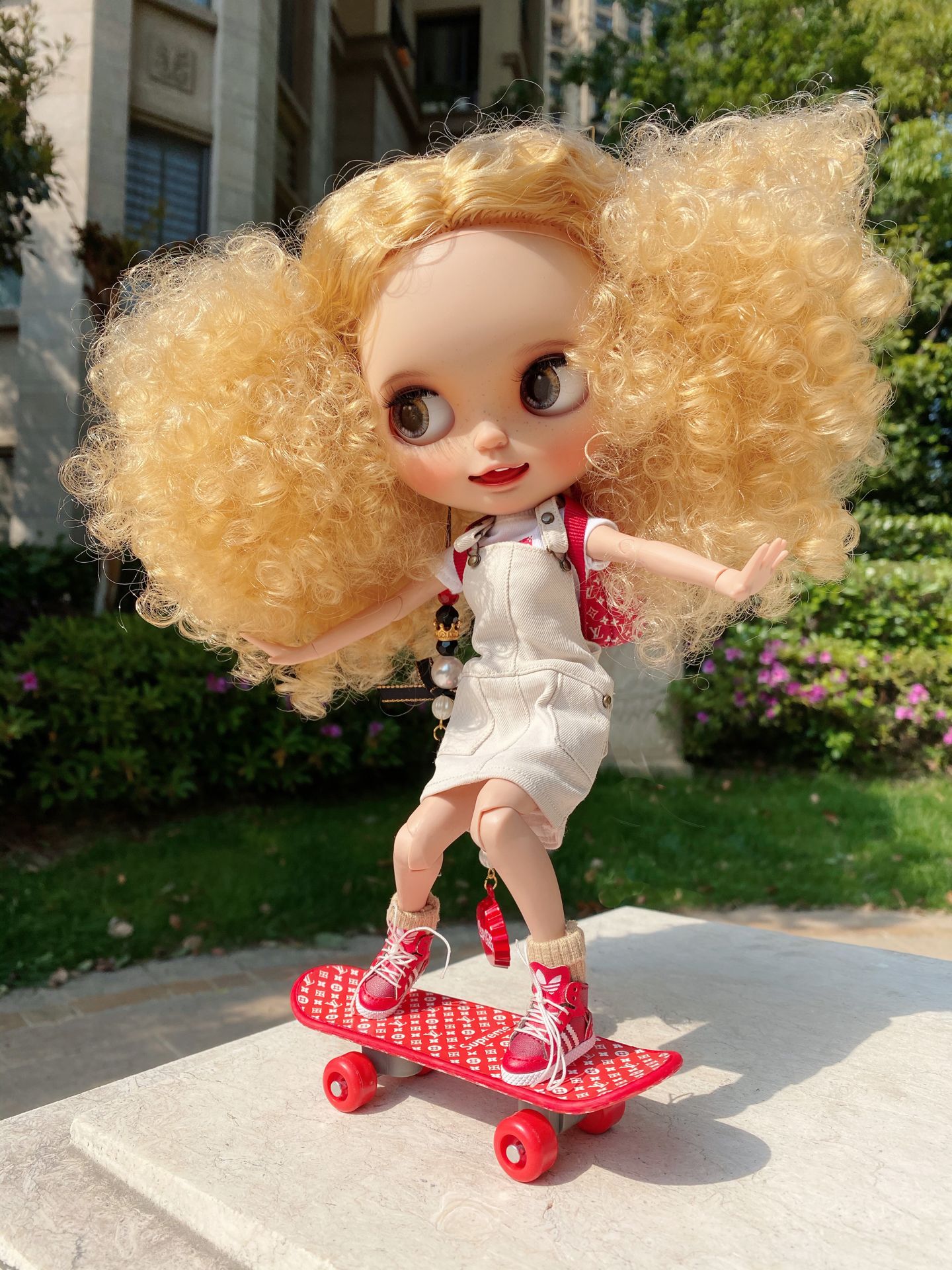 HobgobLin真人风肌理 淡金色大羊毛卷 日烧开心妹妹 私人订制定金