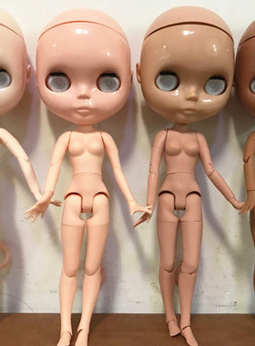 bythe娃娃19关节小布裸娃 光头娃 改娃 大胸小胸平胸 厂家直销