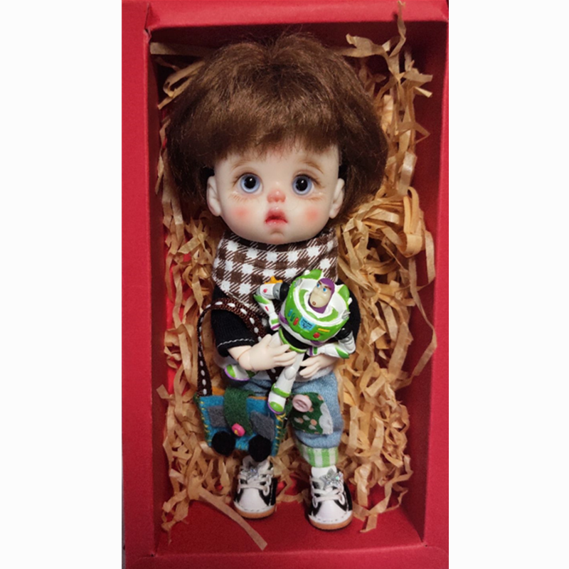 ob11纯手工粘土娃娃 捏娃男娃小人娃 改娃改娃 订制定金