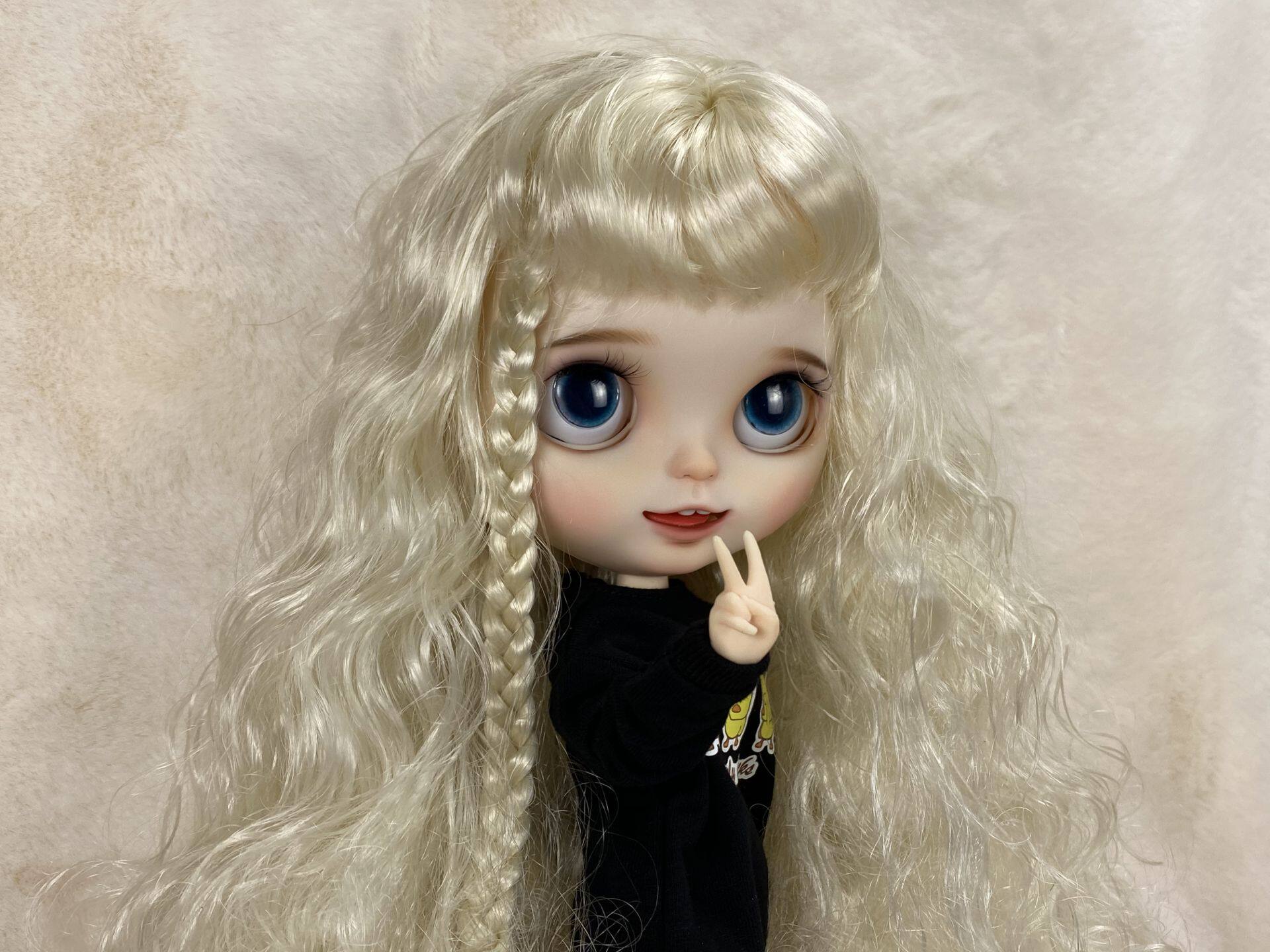 HobgobLin小布改娃 超开心微笑缺牙女孩配亮闪眼皮 私人订制定金