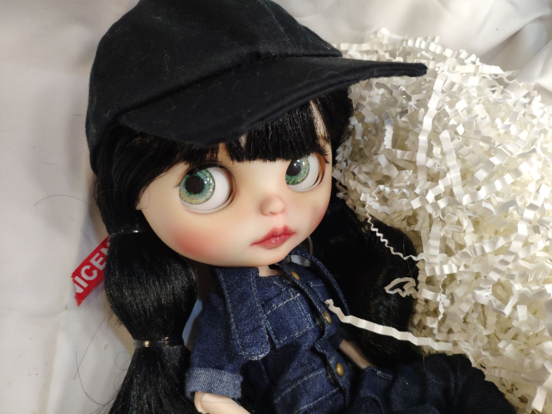 HobgobLin19关节裸娃小布娃娃新手改妆 刘海直发头发改娃定金