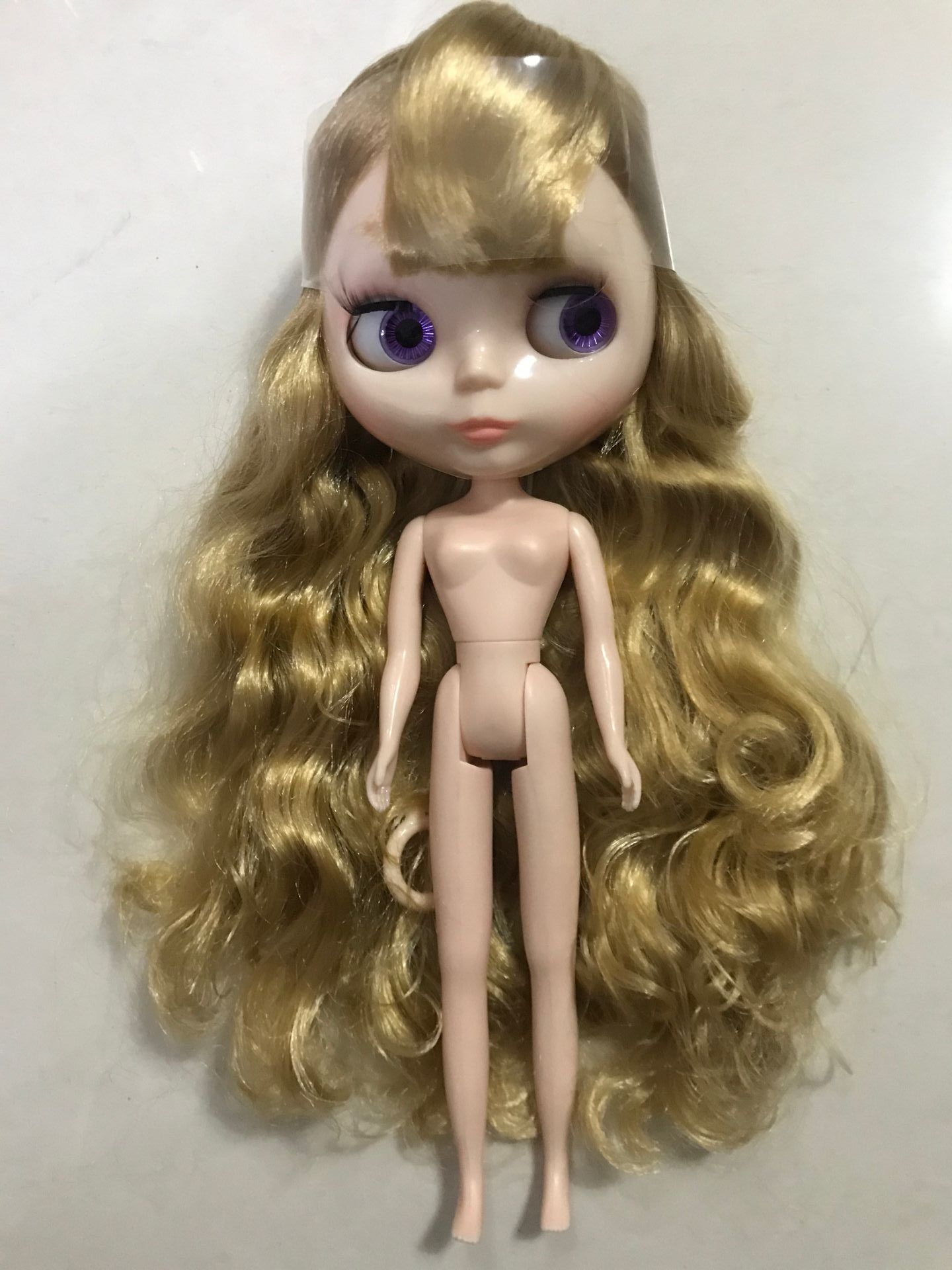 汇总 黄色系头发 blythe小布裸娃19关节HobgobLin娃娃 特殊发