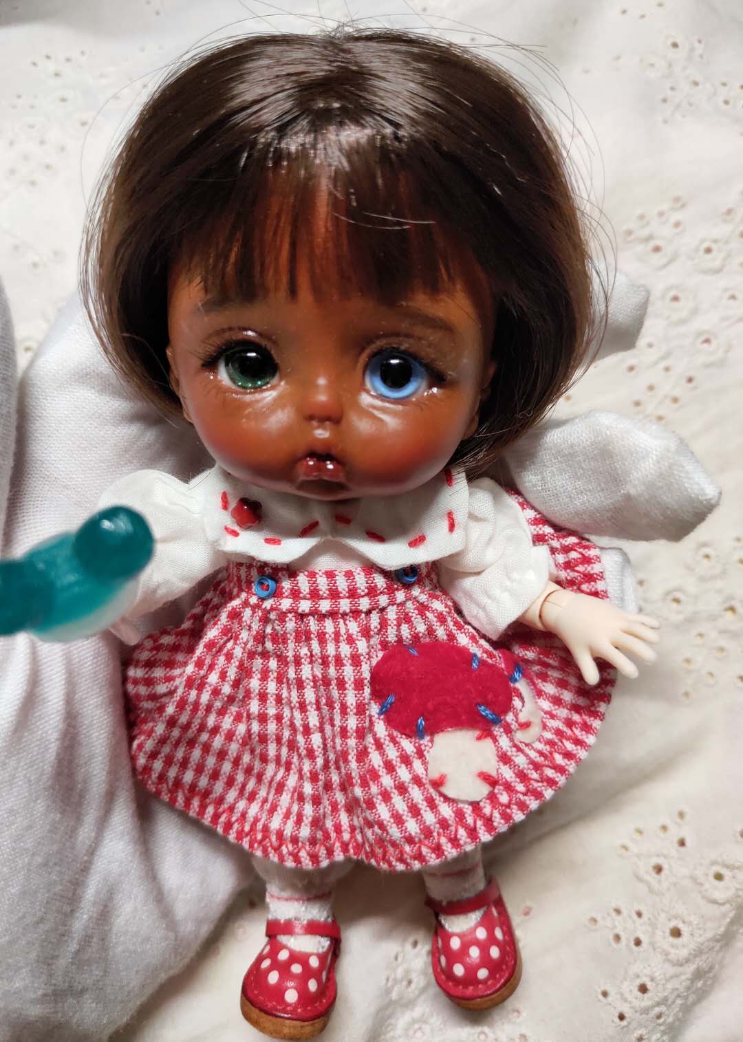 hobgoblin纯手工改娃捏娃 黑肌/白肌肤粘土娃ob11 私人订定金