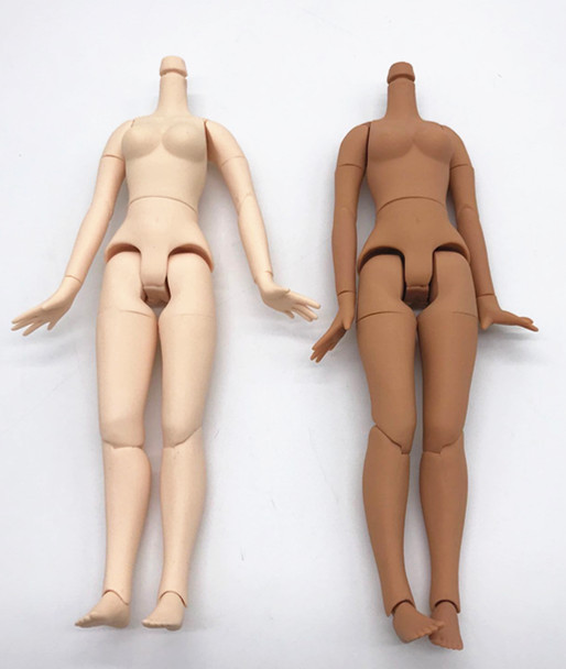 Blythe无头19关节大胸小布azone 超可动素体适合bjd/丽佳唐果改娃