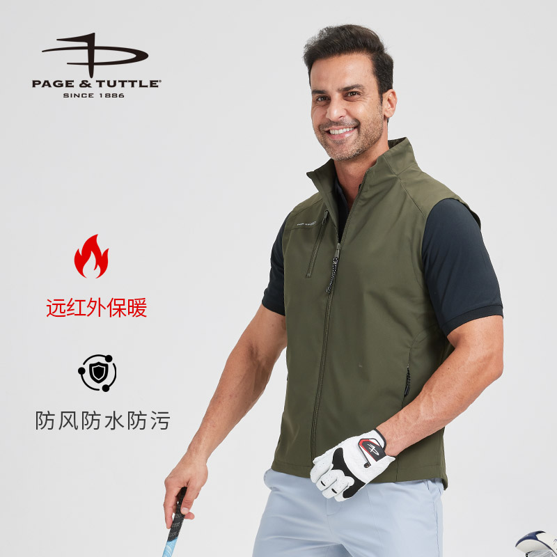佩奇塔特高尔夫马甲防风防雨防污
