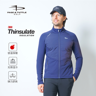 外套防风立领男装 page&tuttle高尔夫外套男运动棉服夹克秋款 服装
