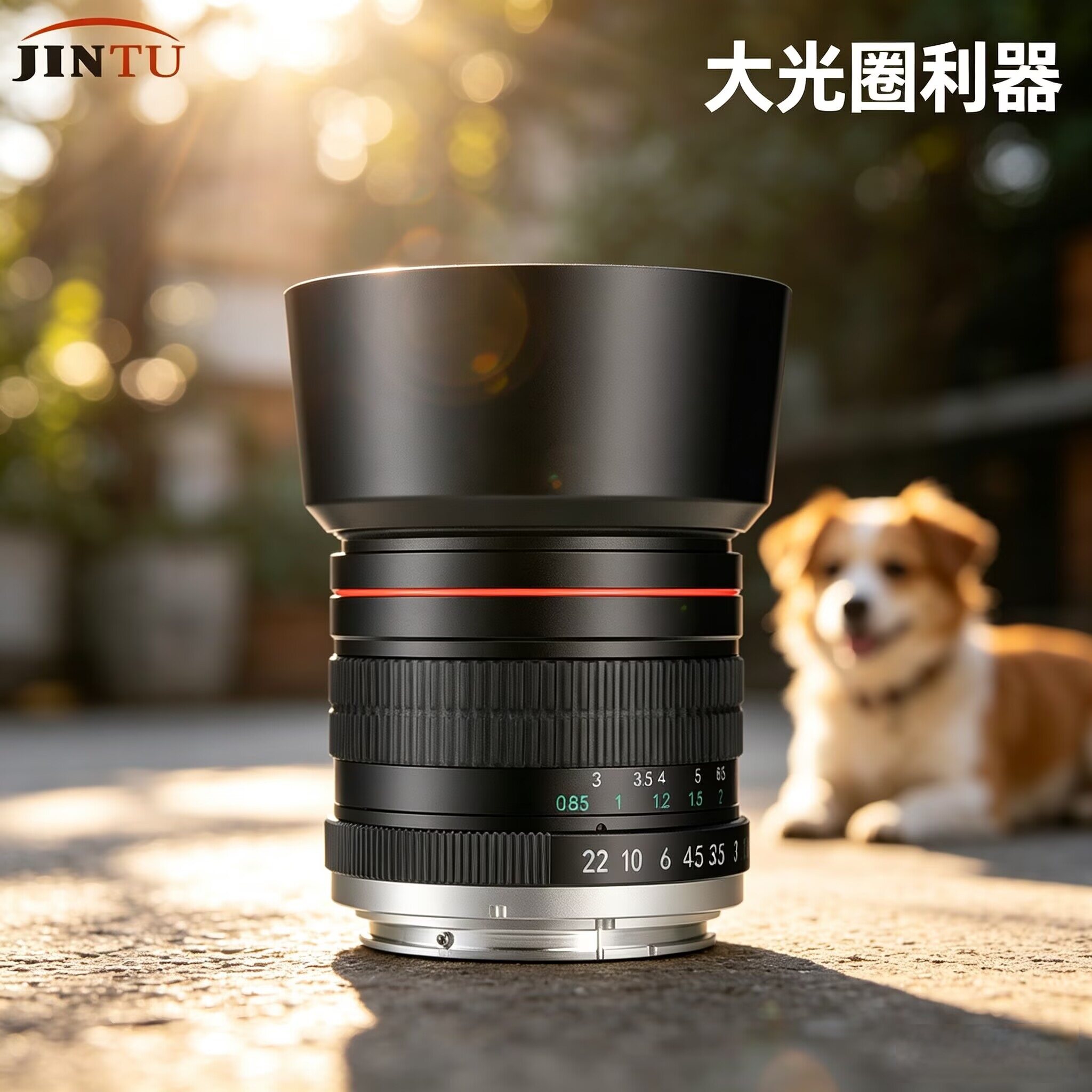 专业85mmF1.8大光圈全画幅手动定焦人像镜头适用佳能尼康单反索尼
