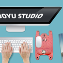 若愚工坊RUOYUSTUDIO原创设计可爱动物鼠标垫