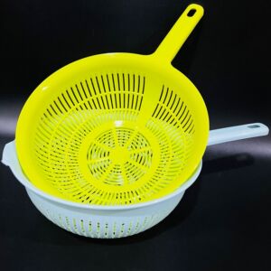 淘米加厚手柄沥水塑料家用篮子厨房器带洗菜菜篮洗米神器水果新款