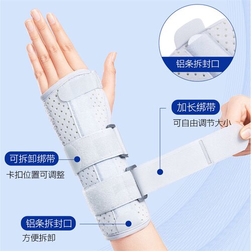 医用护腕固定器夹板护腕扭伤骨折劳损支具腱鞘炎关节炎球运动康复
