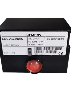 西门子燃烧机程控器SIEMENS燃气锅炉燃烧控制器配件LGB22.330A27