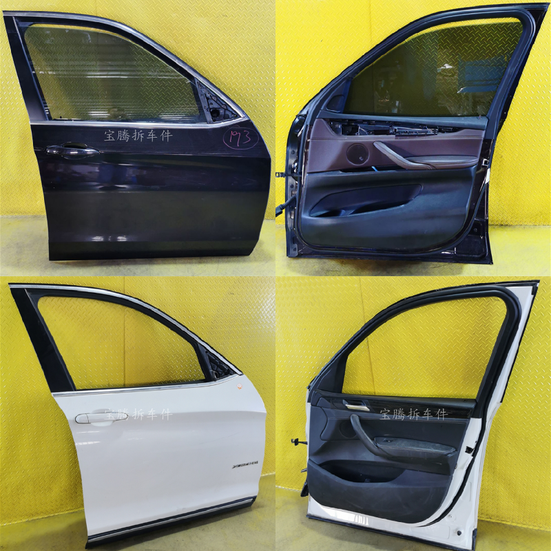 适用宝马E84 F25 E70F15 X1 X3 X5 X6左右前后车门总成壳玻璃拆车