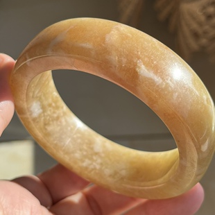 天然岫玉辽阳花玉粉金沙飘雪花方手镯58口径正品包邮保真