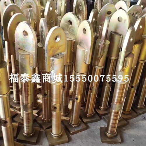 正反丝杠M60*500[120*120*30]单耳板耳板厚20孔径40 塔机调节螺丝