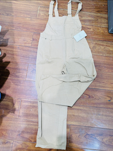 叙函安素尚专柜品牌正品高品质宽松版背带裤 三标齐全 清版福利 M