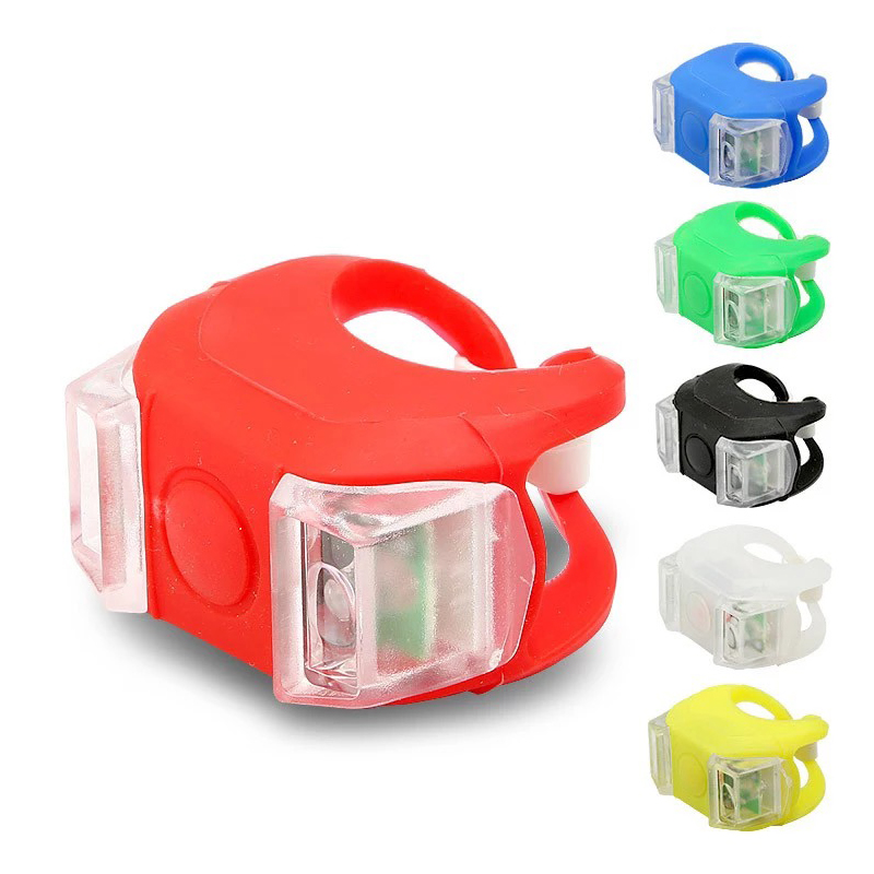 自行车灯青蛙灯车前灯尾灯死飞山地公路自行车单车配件装备热卖