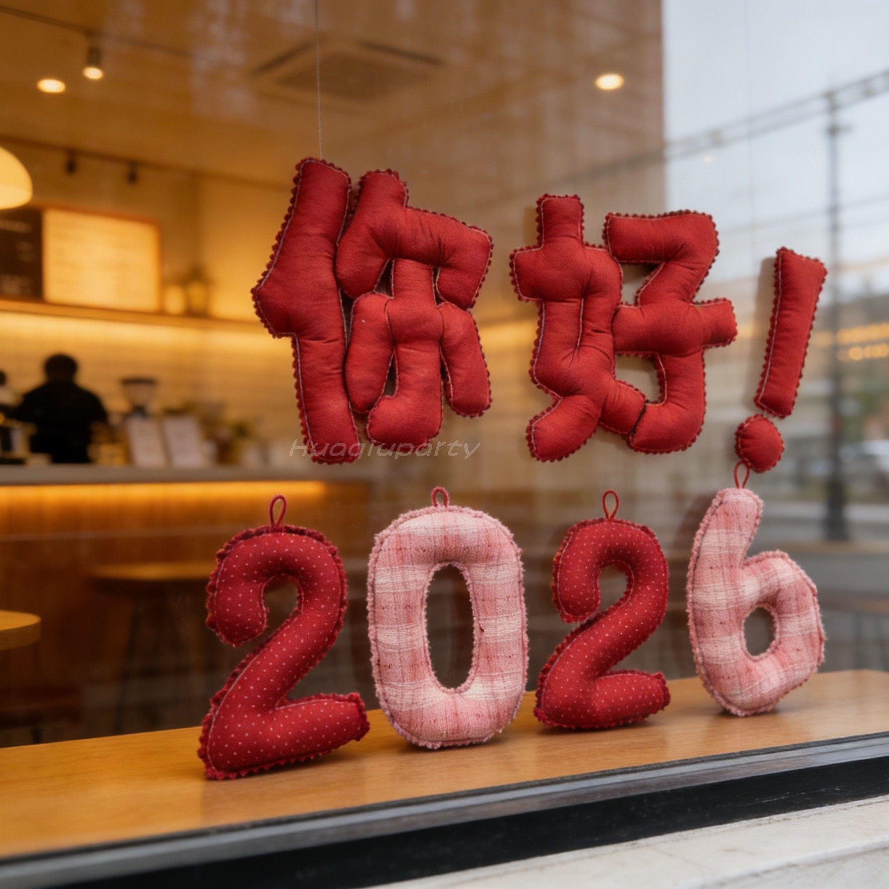 2026你好新年装饰品圣诞树挂件客厅橱窗布置摆件布艺数字字母套餐,节庆用品/礼品,圣诞装饰品,淘宝优惠券,粉丝福利购,淘宝优惠卷