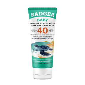 加拿大Badger洋甘菊婴幼儿防晒霜 87ml 物理防晒 SPF40