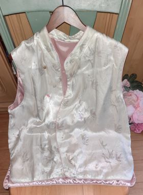 2025春季新品新中式国风马甲女无袖春新款坎肩背心唐装马甲上衣