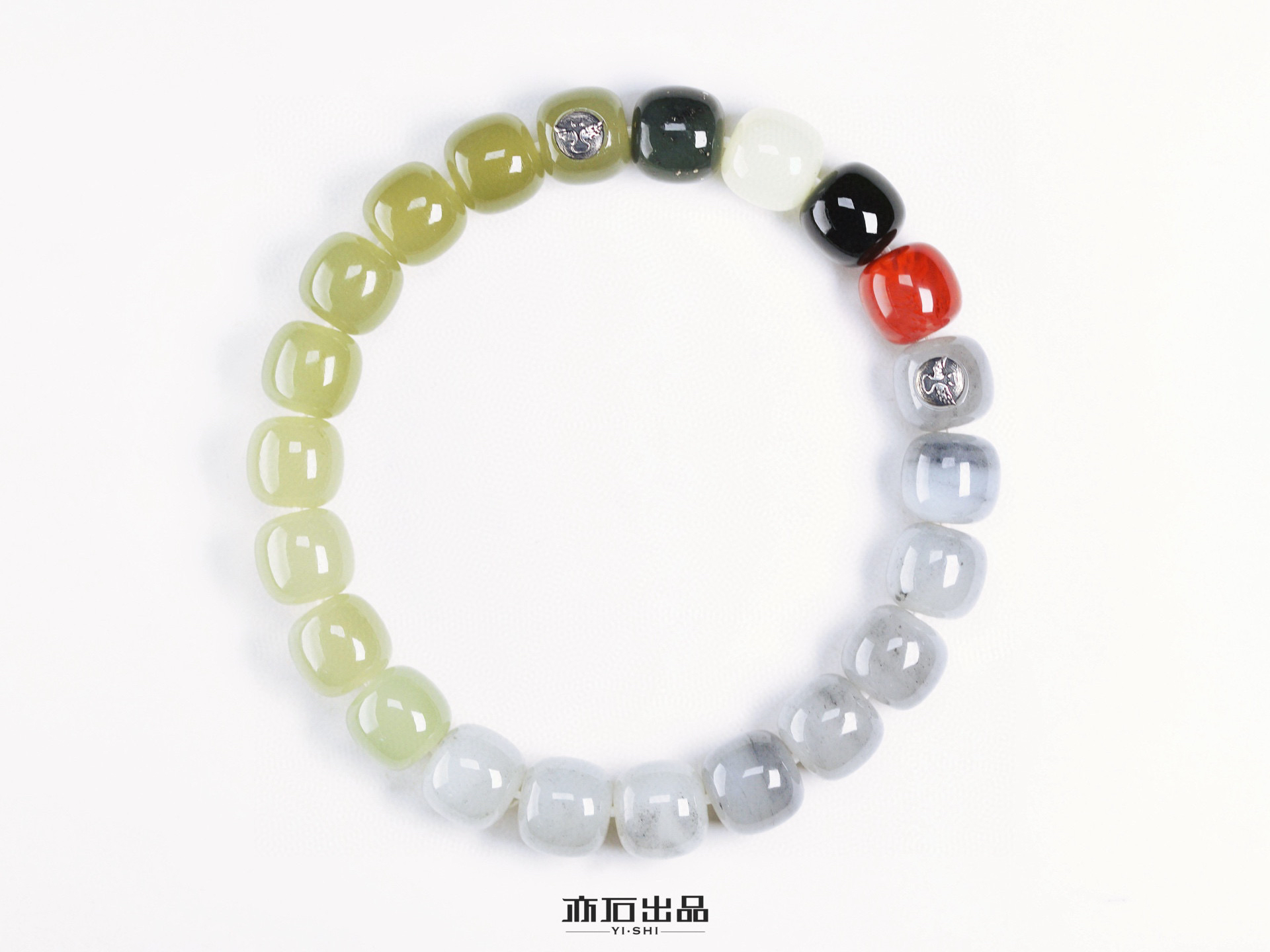 亦石出品·拼色单圈|无方  葡萄冰系列·10mm款