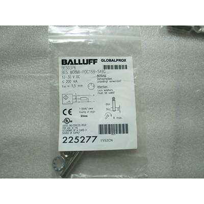 全新原装正品BALLUFF巴鲁夫 BES03P6 BES M08MI-POC15B-S49G 现货