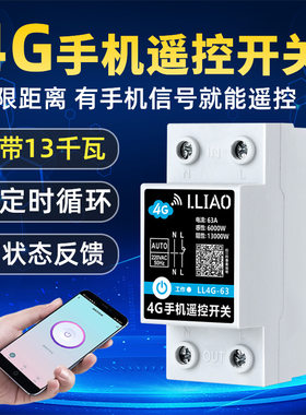 定制专用 4G手机远程控制开关 电信 移动信号可指定 可对接小程序