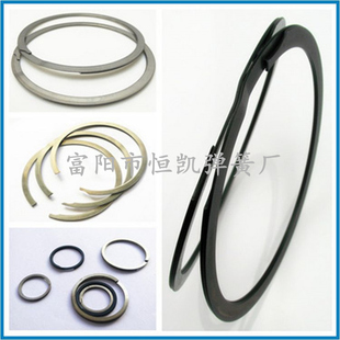 供应挡圈碳钢螺旋弹性挡圈波形挡圈双层螺旋弹性挡圈卡簧定制厂家