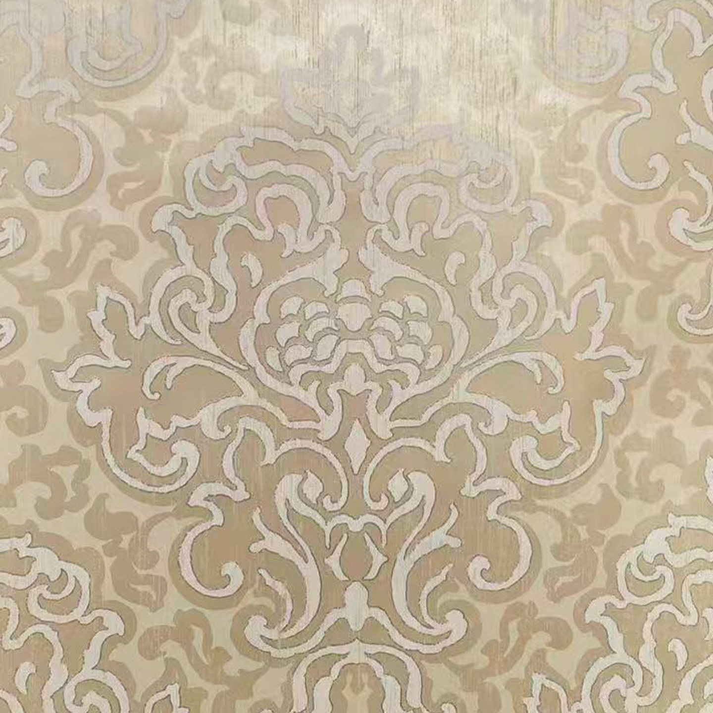 YORK美国原装进口欧式大马士革卧室客厅背景墙壁纸美式纯纸现货