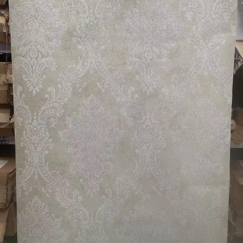 欧式复古马士革卧室客厅书房满铺壁纸环保现货清仓无妨别墅墙纸
