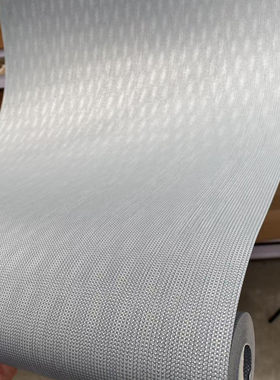 美国进口加厚无纺壁纸现代简约布纹灰色环保卧室书房背景墙纸现货