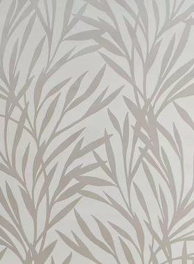 美国wallquest进口纯纸叶子环保简约美式卧室客厅书房背景墙壁纸