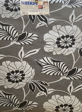 意大利SIRPI原装进口壁纸高端植绒墙纸轻奢客厅卧室沙发背景墙