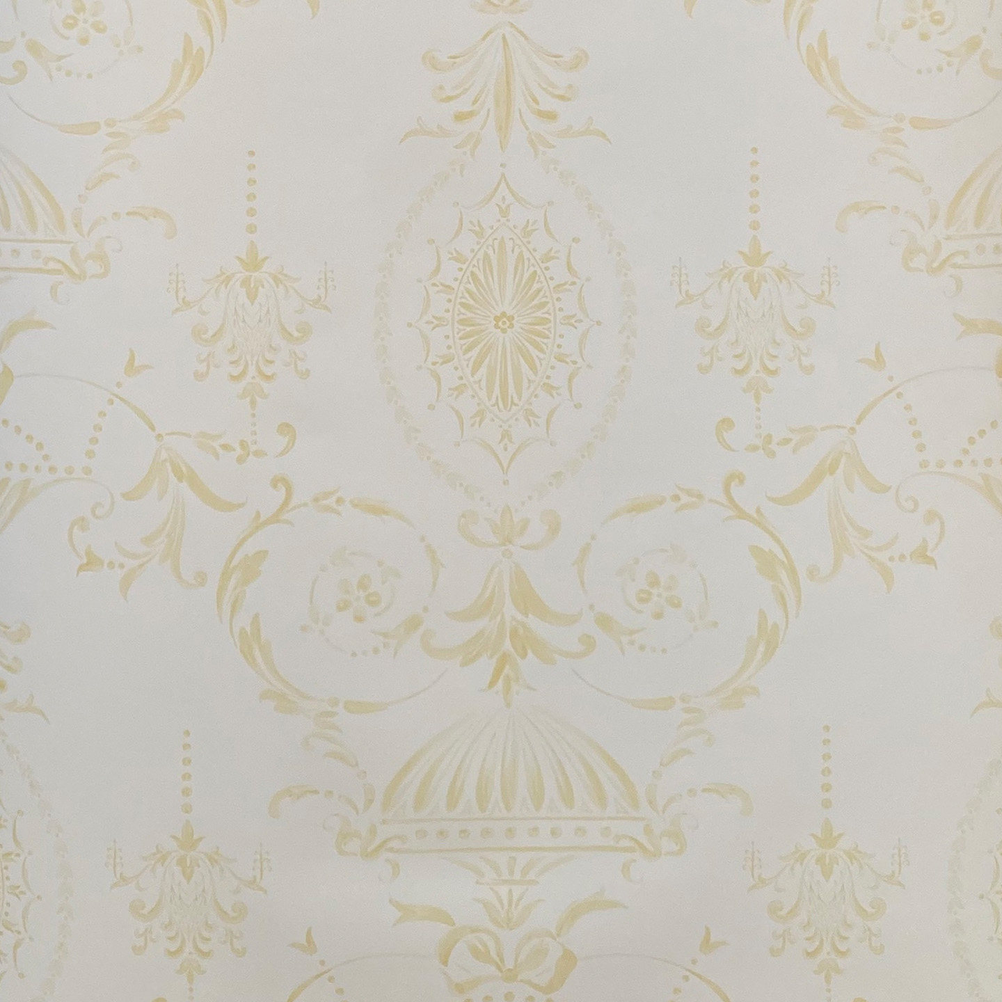 美国wallquest美式简约欧式大花纯纸环保壁纸卧室儿童房墙纸现货