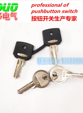 施耐德二三档钥匙开关 455钥匙 BG03 BG21 BG25BG33 施工电梯钥匙