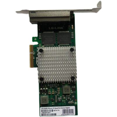 现货 LR-LINK联瑞PCIE X4四口千兆服务器网卡LREC9714HT 92T4174