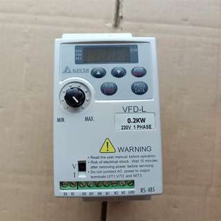 台达L系列变频器 VFD002L21A  0.2KW 220V议价