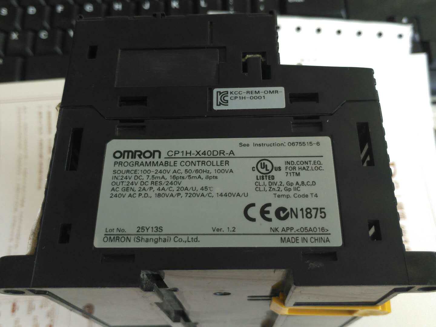 欧姆龙 cp1h-x40dr-a 二手9成新询价